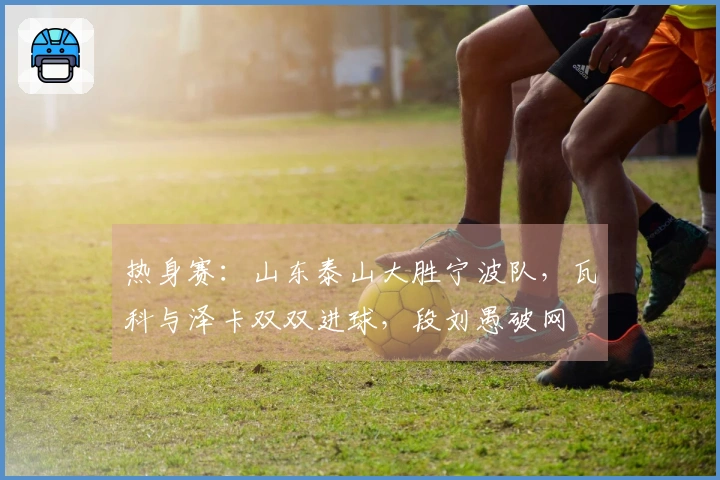 热身赛：山东泰山大胜宁波队，瓦科与泽卡双双进球，段刘愚破网
